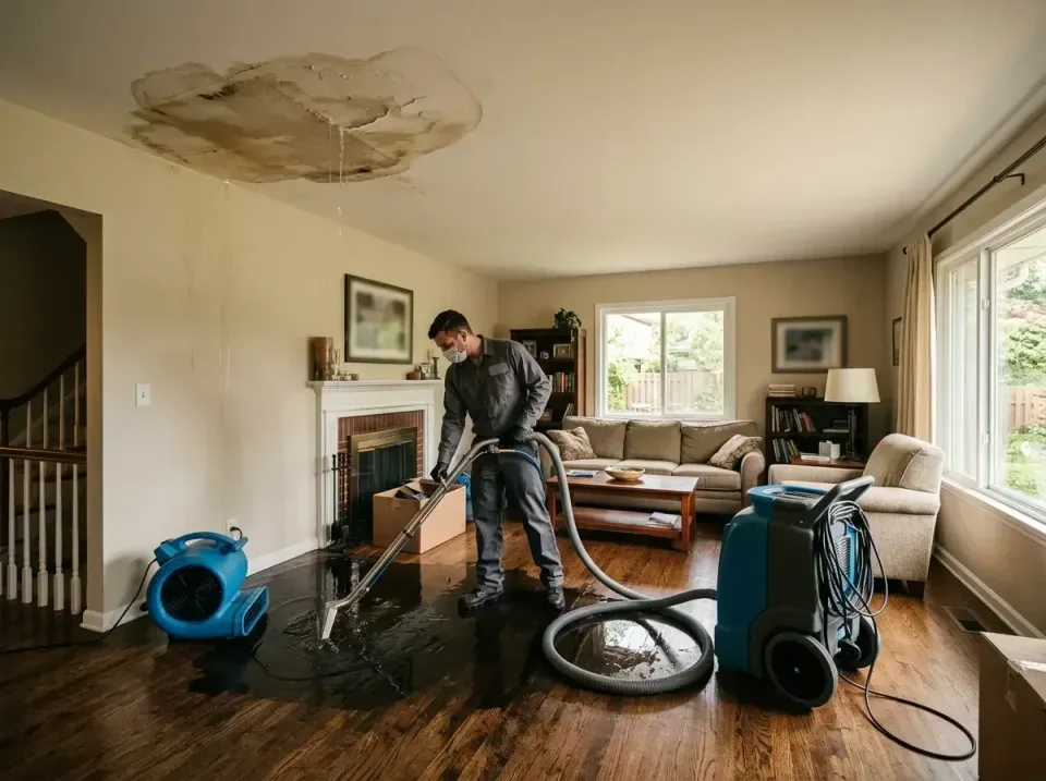 attic-pipe-burst-ceiling-drip-008 — frequently asked questions, Water Damage Restoration & Carpet Care in West Lafayette, OH
